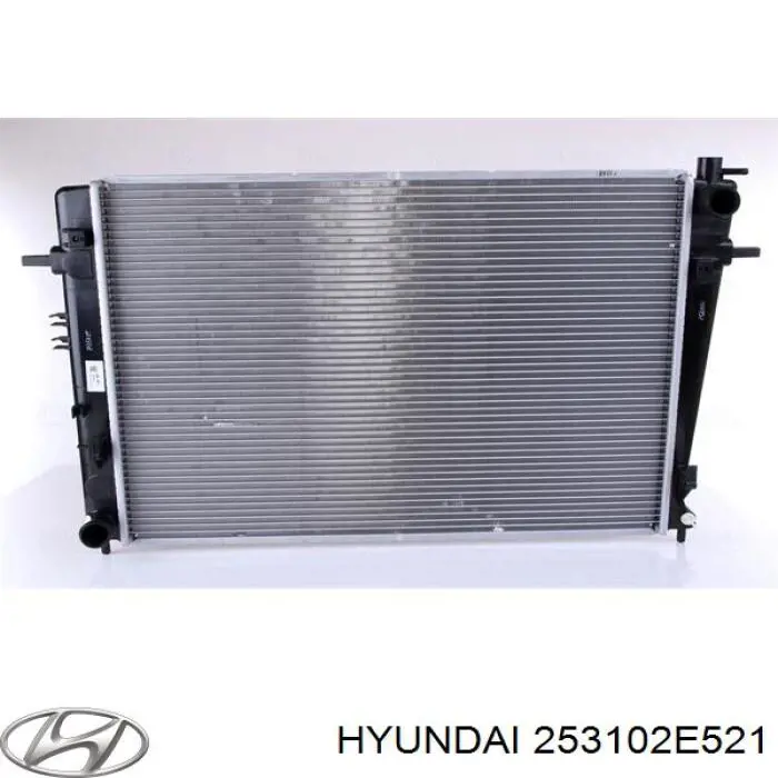 253102E521 Hyundai/Kia радіатор охолодження двигуна