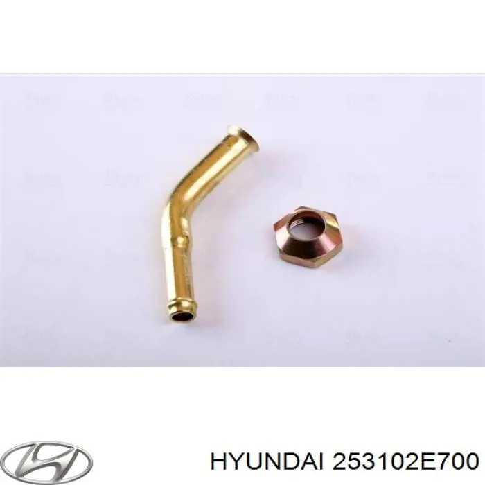 253102E700 Hyundai/Kia Радіатор охолодження двигуна