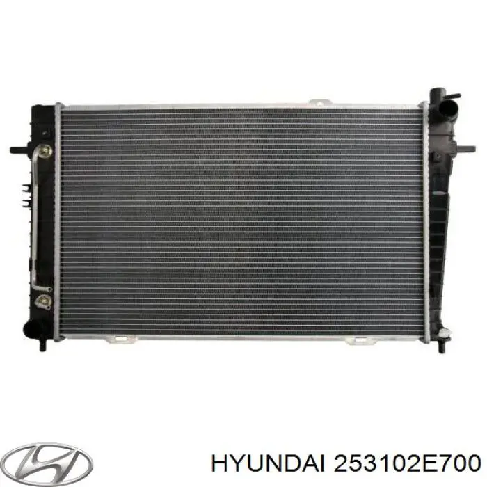 253102E700 Hyundai/Kia радіатор охолодження двигуна
