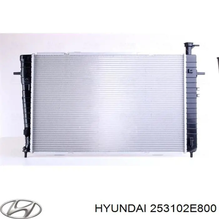 Купити 253102E800 Hyundai/Kia Радіатор двигуна
