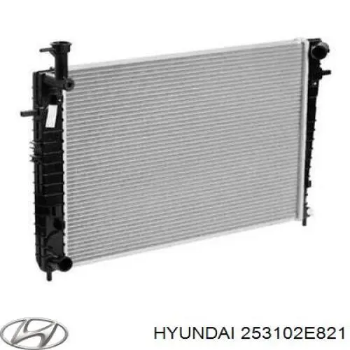 Купити 253102E821 Hyundai/Kia Радіатор двигуна