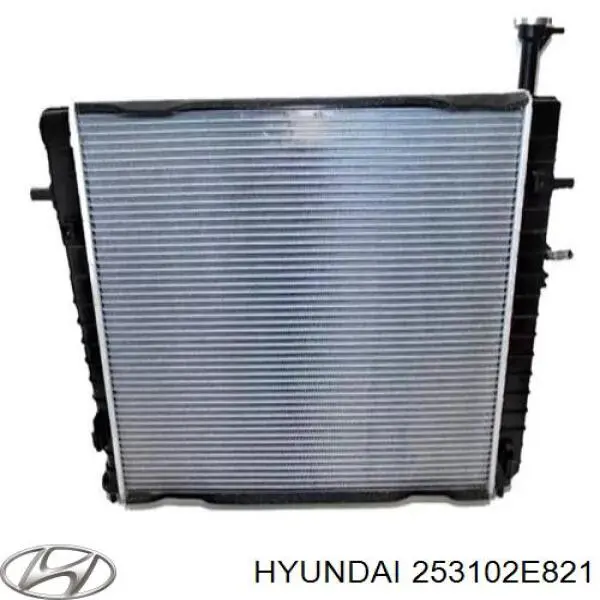 253102E821 Hyundai/Kia радіатор охолодження двигуна