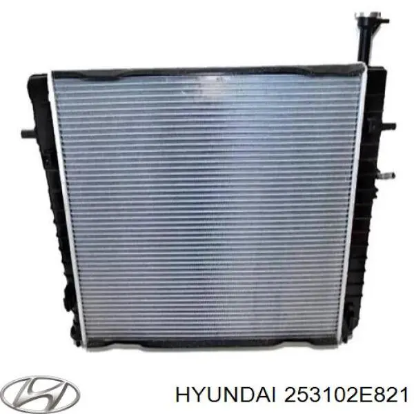 Купити 253102E821 Hyundai/Kia Радіатор двигуна