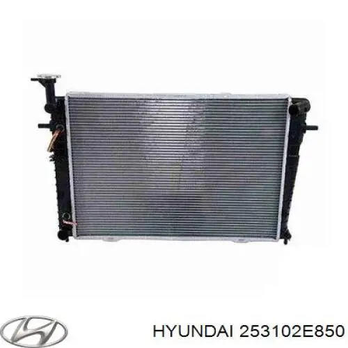 253102E850 Hyundai/Kia радіатор охолодження двигуна