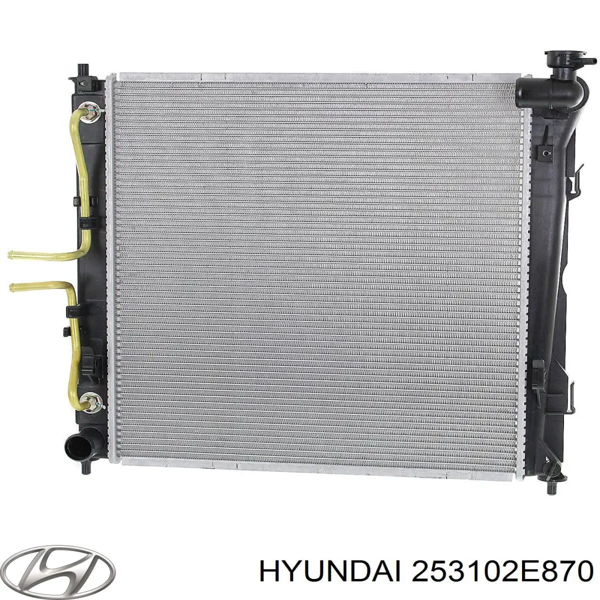 Радіатор основний Hyundai/Kia 253102E870 ціна, від 78.27 USD