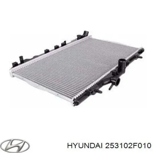 Купити 253102F010 Hyundai/Kia Радіатор двигуна