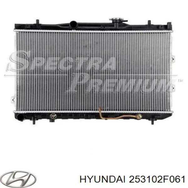 253102F061 Hyundai/Kia радіатор охолодження двигуна