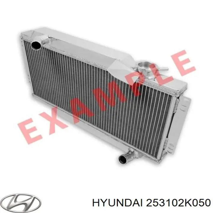 Радіатор 253102K050 Hyundai/Kia