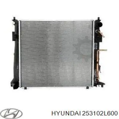 Радіатор основний Hyundai/Kia 253102L600 ціна, від 60.13 USD