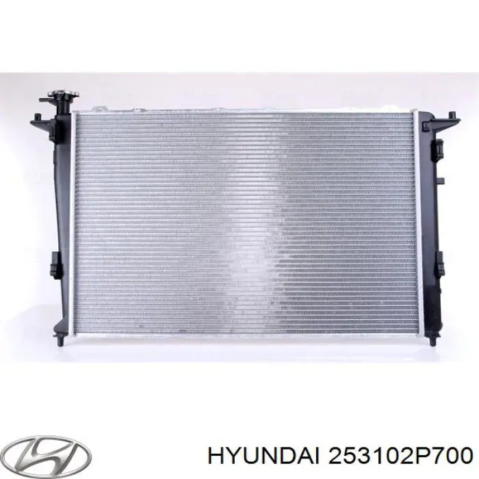 Купити 253102P700 Hyundai/Kia Радіатор двигуна