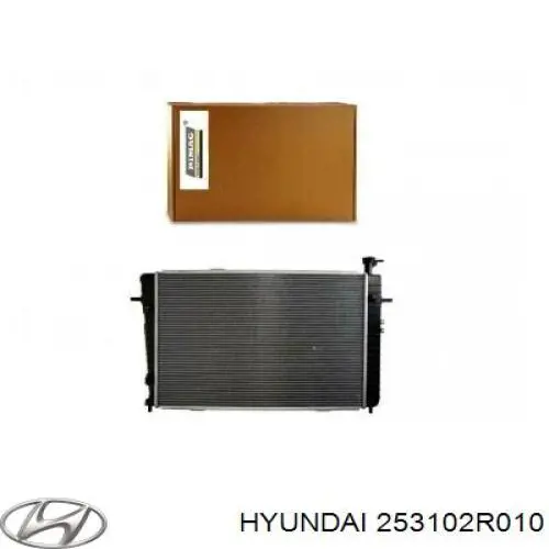253102R010 Hyundai/Kia радіатор охолодження двигуна