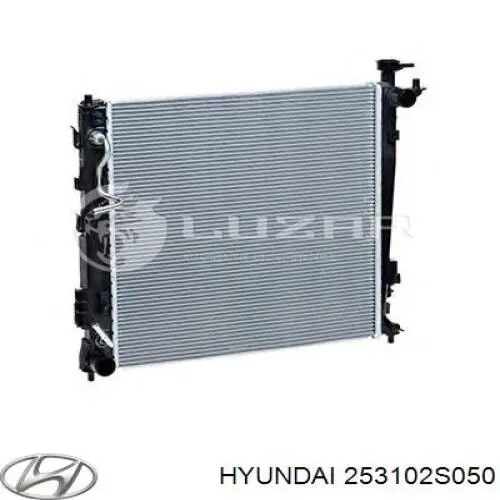 253102S050 Hyundai/Kia радіатор охолодження двигуна