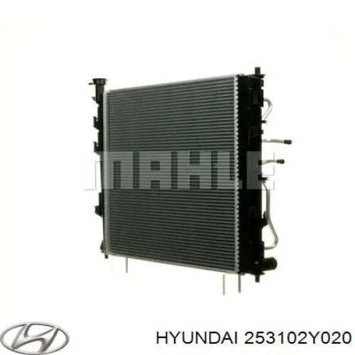 Радіатор основний Hyundai/Kia 253102Y020 ціна, від 107.80 USD
