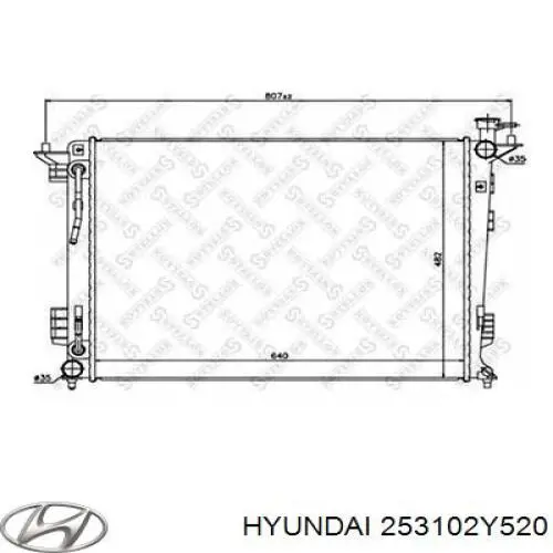 Купити 253102Y520 Hyundai/Kia Радіатор двигуна