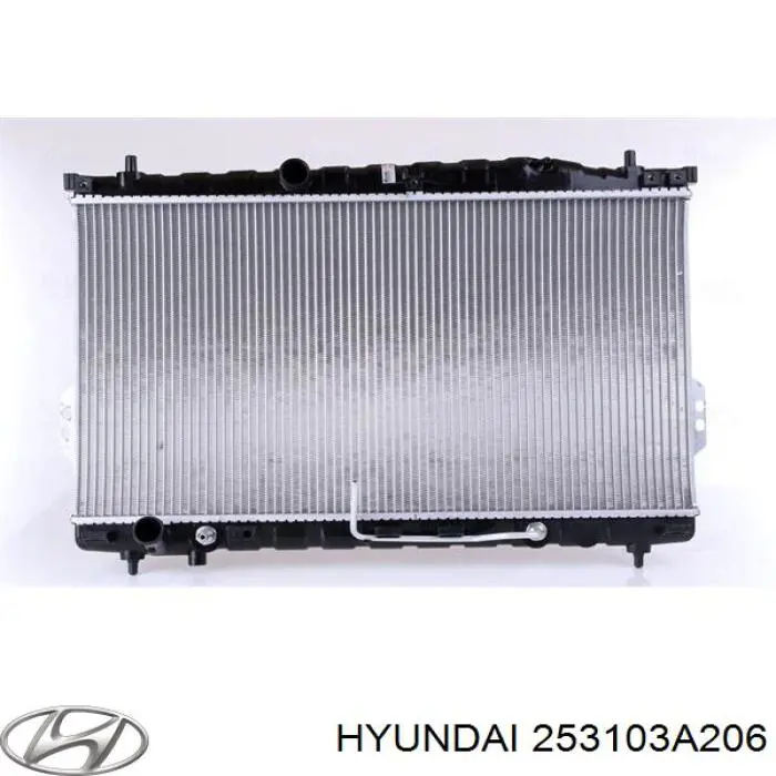 Купити 253103A206 Hyundai/Kia Радіатор двигуна