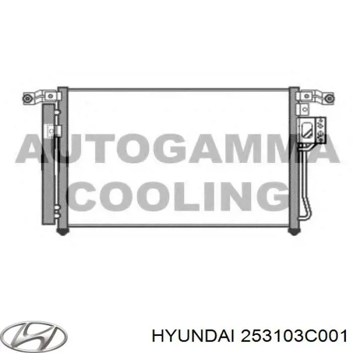 Купити 253103C001 Hyundai/Kia Радіатор двигуна