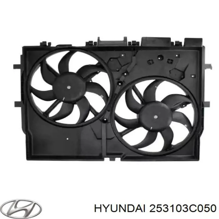 253103C050 Hyundai/Kia Радіатор охолодження двигуна