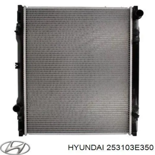 Радіатор основний Hyundai/Kia 253103E350 ціна, від 90.82 USD