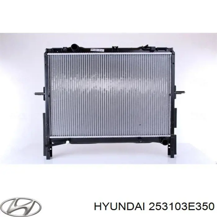 253103E350 Hyundai/Kia Радіатор охолодження двигуна