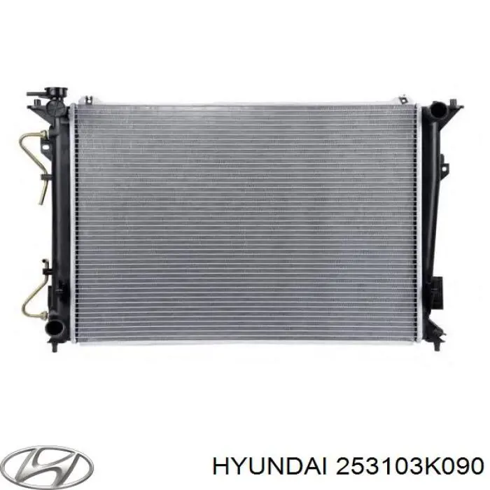 Радіатор основний Hyundai/Kia 253103K090 ціна, від 79.67 USD