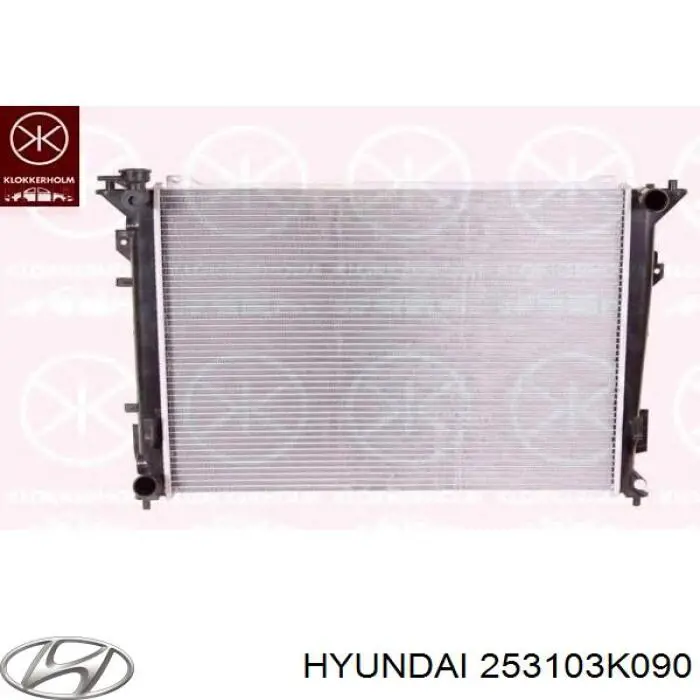 253103K090 Hyundai/Kia радіатор охолодження двигуна