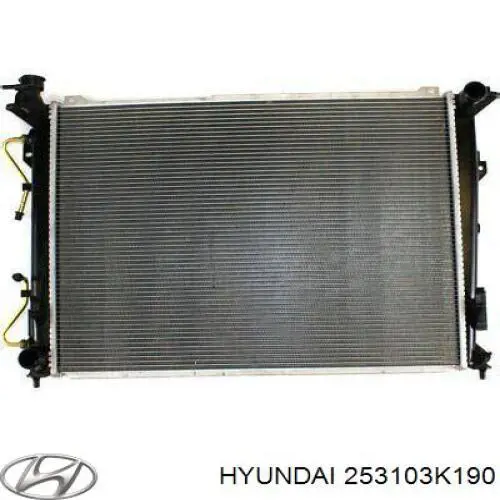 253103K190 Hyundai/Kia радіатор охолодження двигуна