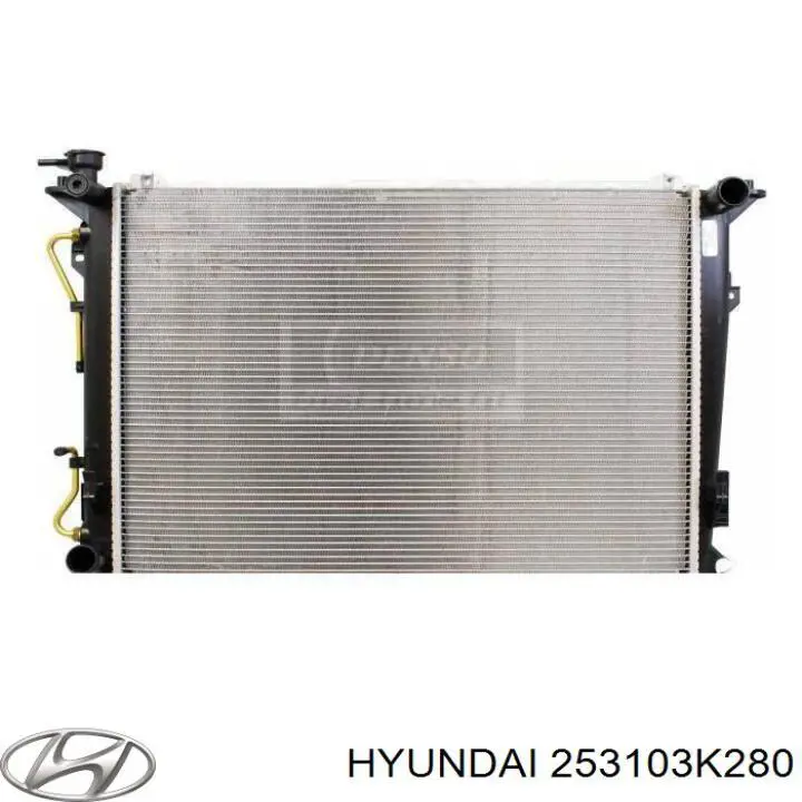 253103K280 Hyundai/Kia радіатор охолодження двигуна