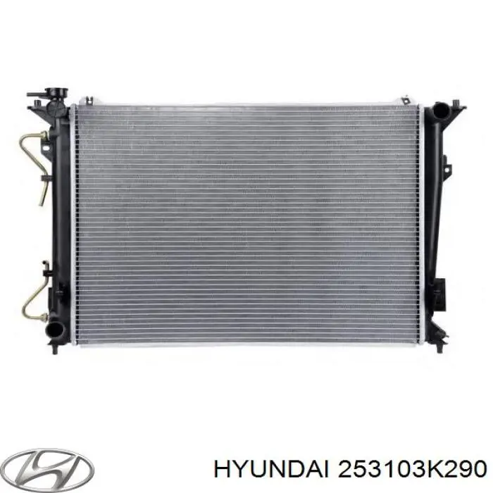 Купити 253103K290 Hyundai/Kia Радіатор двигуна