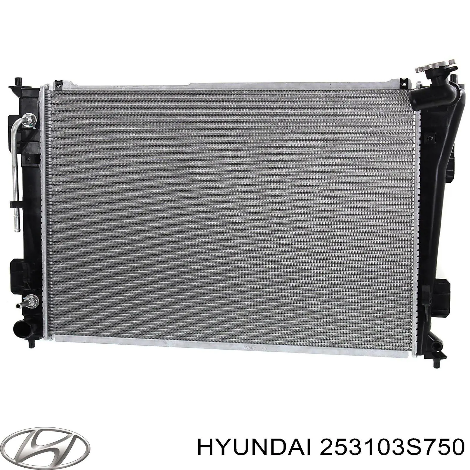 Радіатор основний Hyundai/Kia 253103S750 ціна, від 72.77 USD