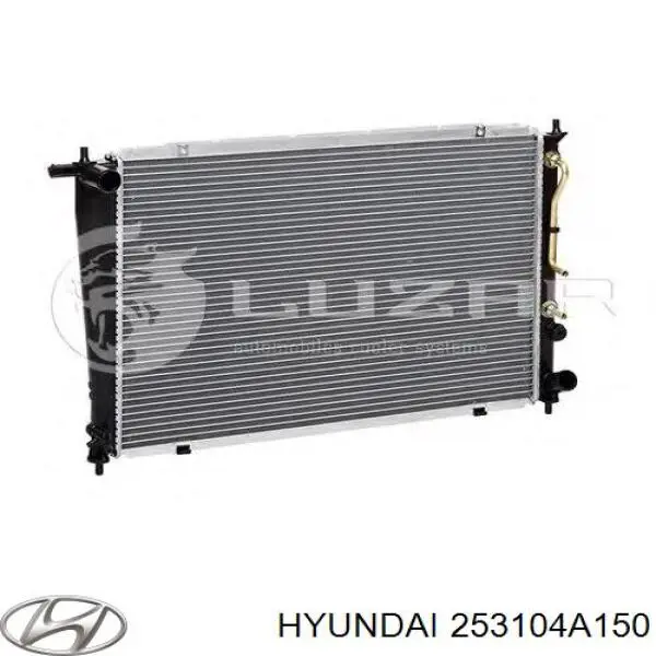 253104A150 Hyundai/Kia радіатор охолодження двигуна