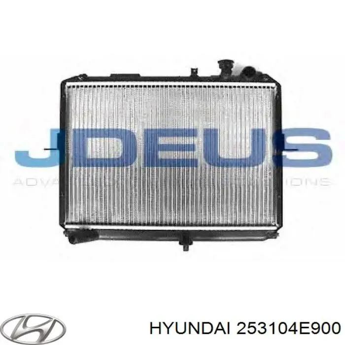 Радіатор основний Hyundai/Kia 253104E900 ціна, від 101.36 USD