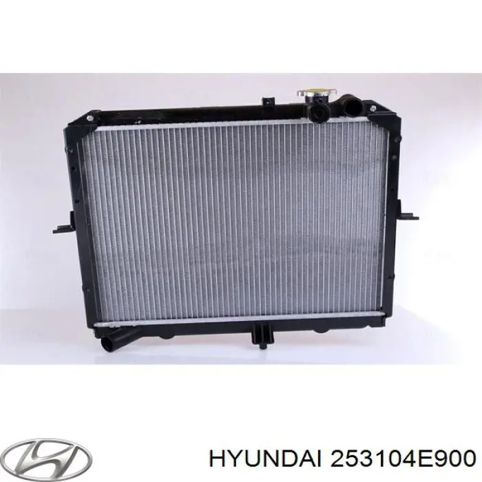 Купити 253104E900 Hyundai/Kia Радіатор двигуна
