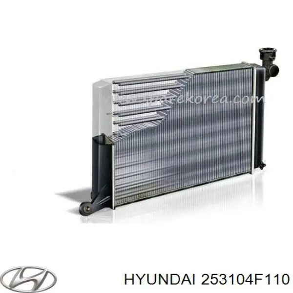 Купити 253104F110 Hyundai/Kia Радіатор двигуна