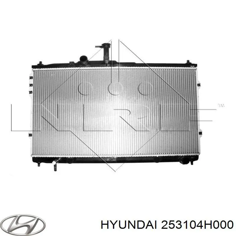 Купити 253104H000 Hyundai/Kia Радіатор двигуна