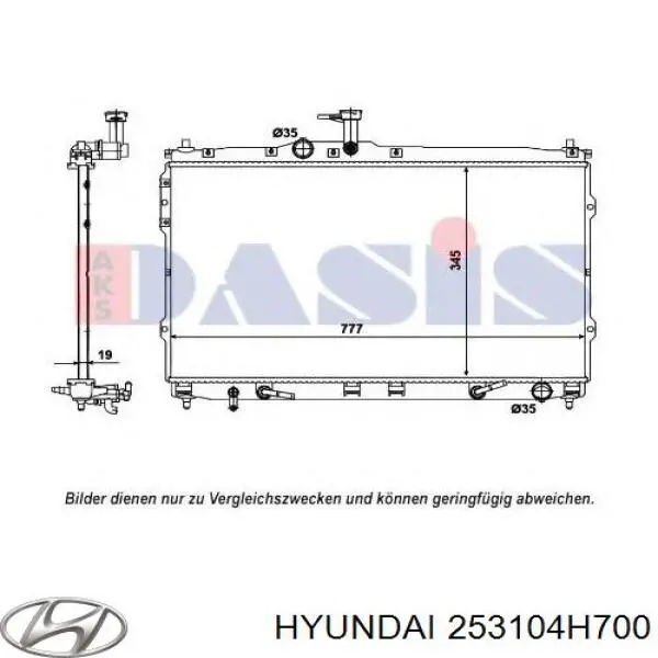  253104H700 Hyundai/Kia