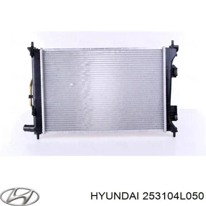Радіатор основний Hyundai/Kia 253104L050 ціна, від 76.52 USD