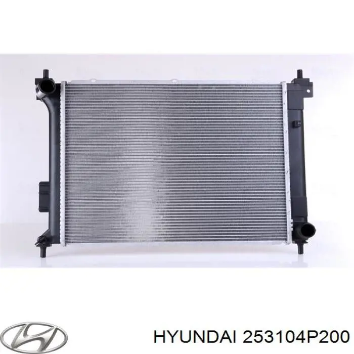 Купити 253104P200 Hyundai/Kia Радіатор двигуна