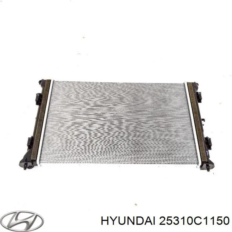 25310C1150 Hyundai/Kia Радіатор охолодження двигуна