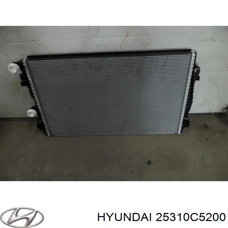 25310C5200 Hyundai/Kia Радіатор охолодження двигуна