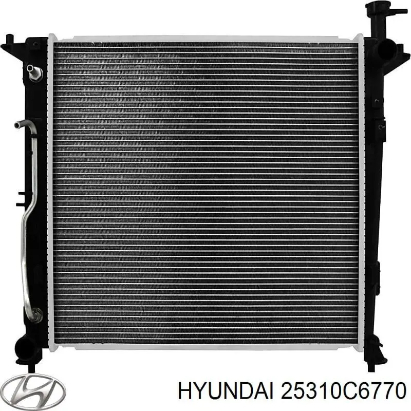 RA13520Q Signeda Радіатор охолодження двигуна