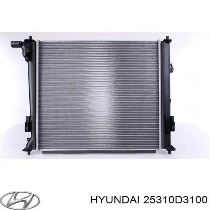 Радіатор основний Hyundai/Kia 25310D3100 ціна, від 127.78 USD