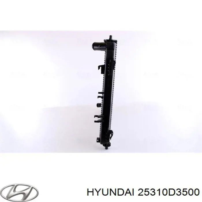 Радіатор основний Hyundai/Kia 25310D3500 ціна, від 88.69 USD
