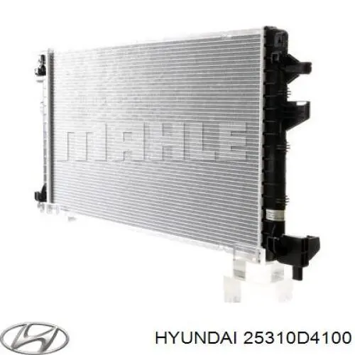 25310D4100 Hyundai/Kia Радіатор охолодження двигуна