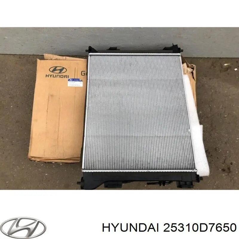 Радіатор основний Hyundai/Kia 25310D7650 ціна, від 124.85 USD