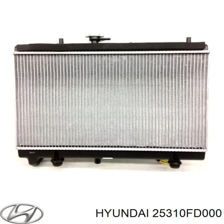 25310FD000 Hyundai/Kia радіатор охолодження двигуна