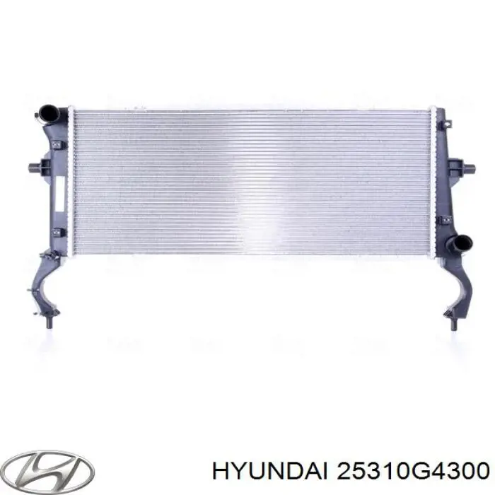 Радіатор основний Hyundai/Kia 25310M6400 ціна, від 84.91 USD