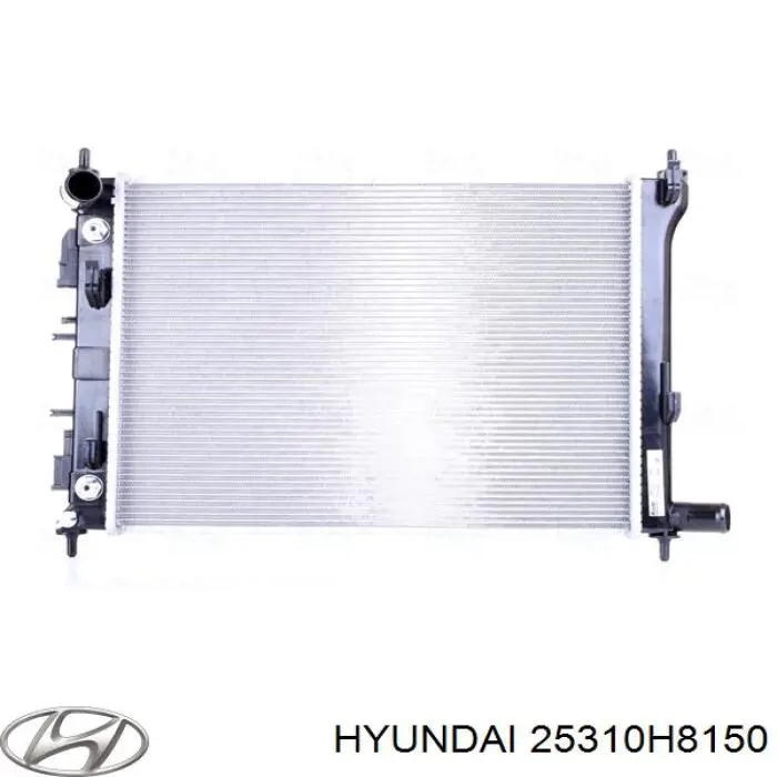 Радіатор 25310H8150 Hyundai/Kia