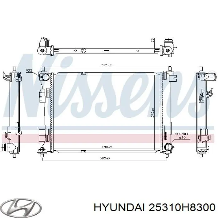  25310H8300 Hyundai/Kia