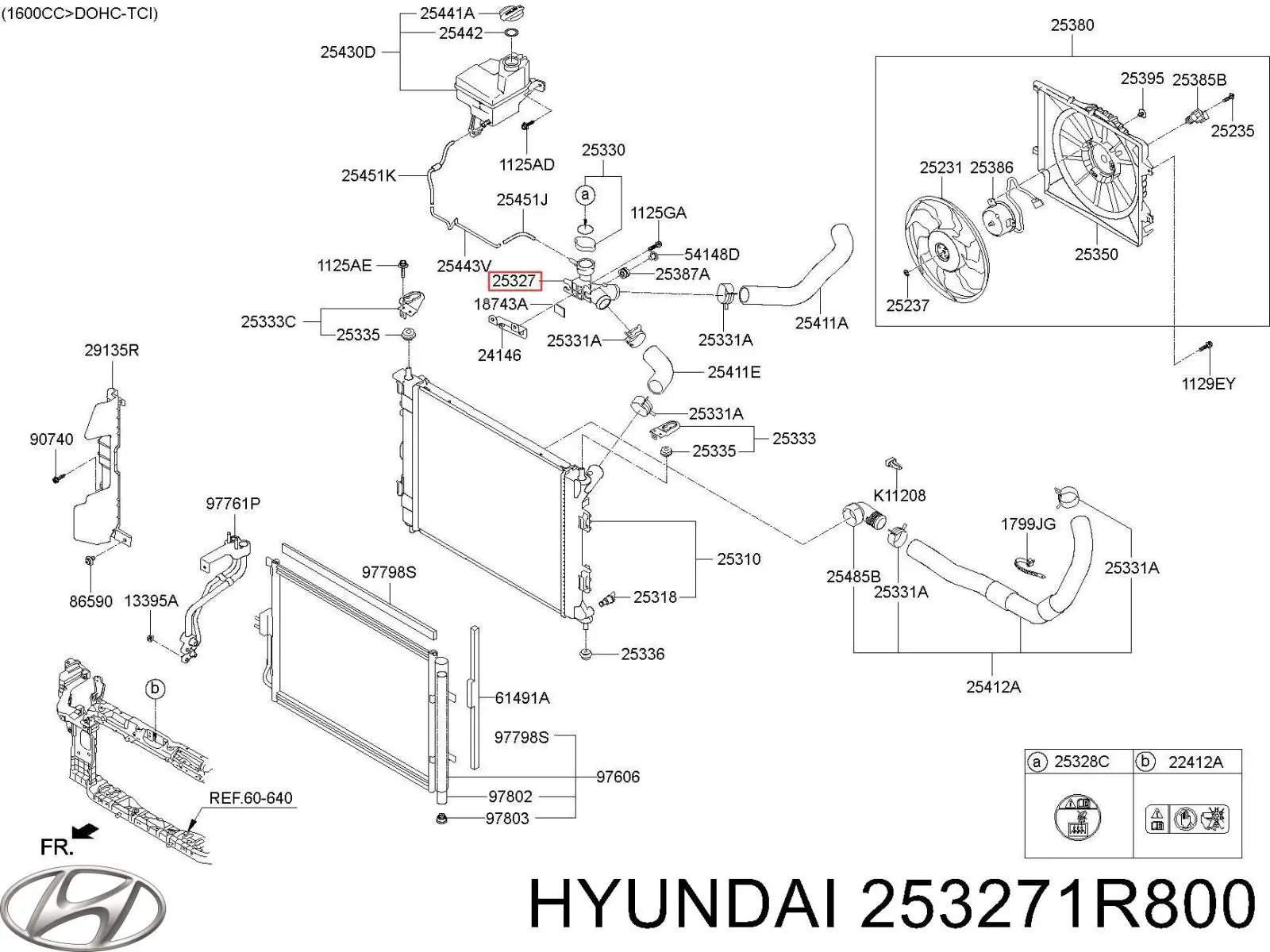  253271R800 Hyundai/Kia