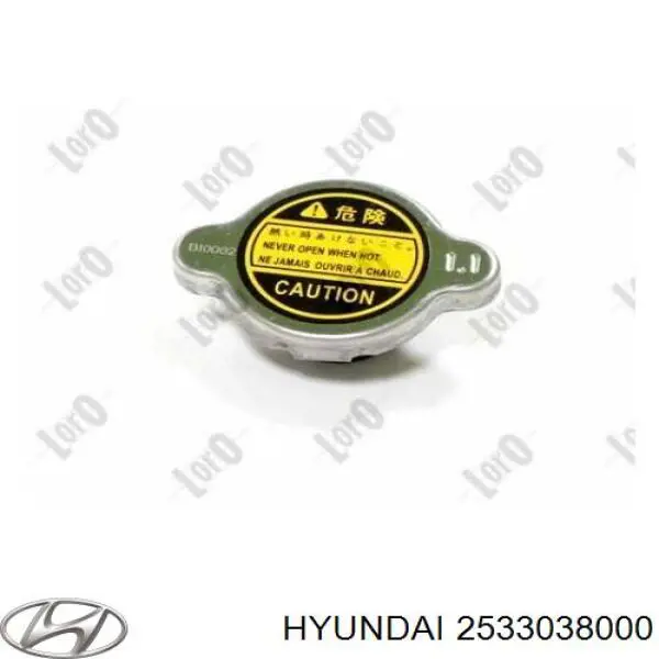 Купити 2533038000 Hyundai/Kia Кришка радіатора